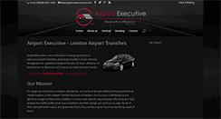 Desktop Screenshot of airportexecutive.co.uk